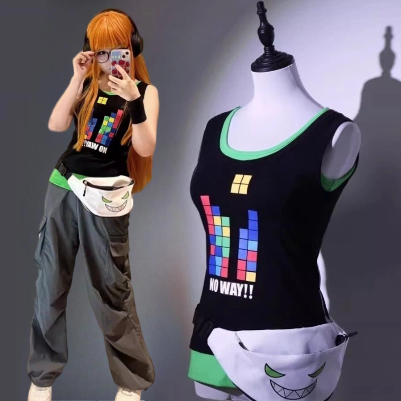 Women Bags Casual - Disfraz de Anime Sakura Futaba, chaleco