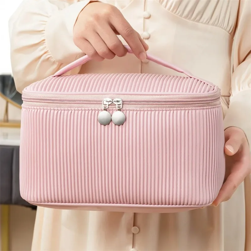 Women Bags Leather - Bolsa de maquillaje de cuero PU