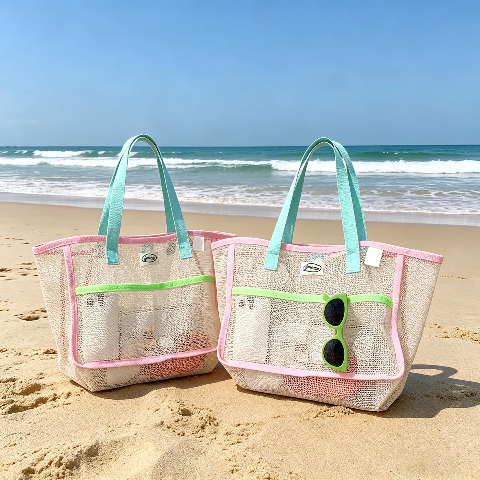 Women Bags Casual - Bolsas de Playa para Mujer, Coloridas,