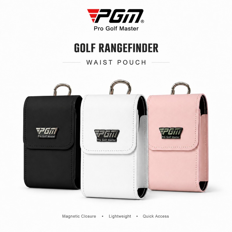 Women Bags Leather - Bolsa magnética para cintura de golf