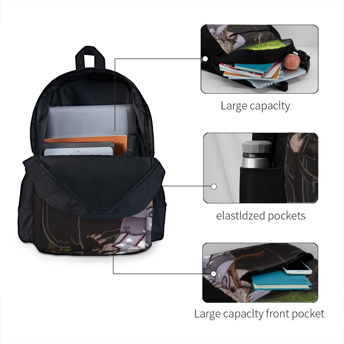 Mochila escolar Sword Art Onli - Women'S Bag Online reseña y precio