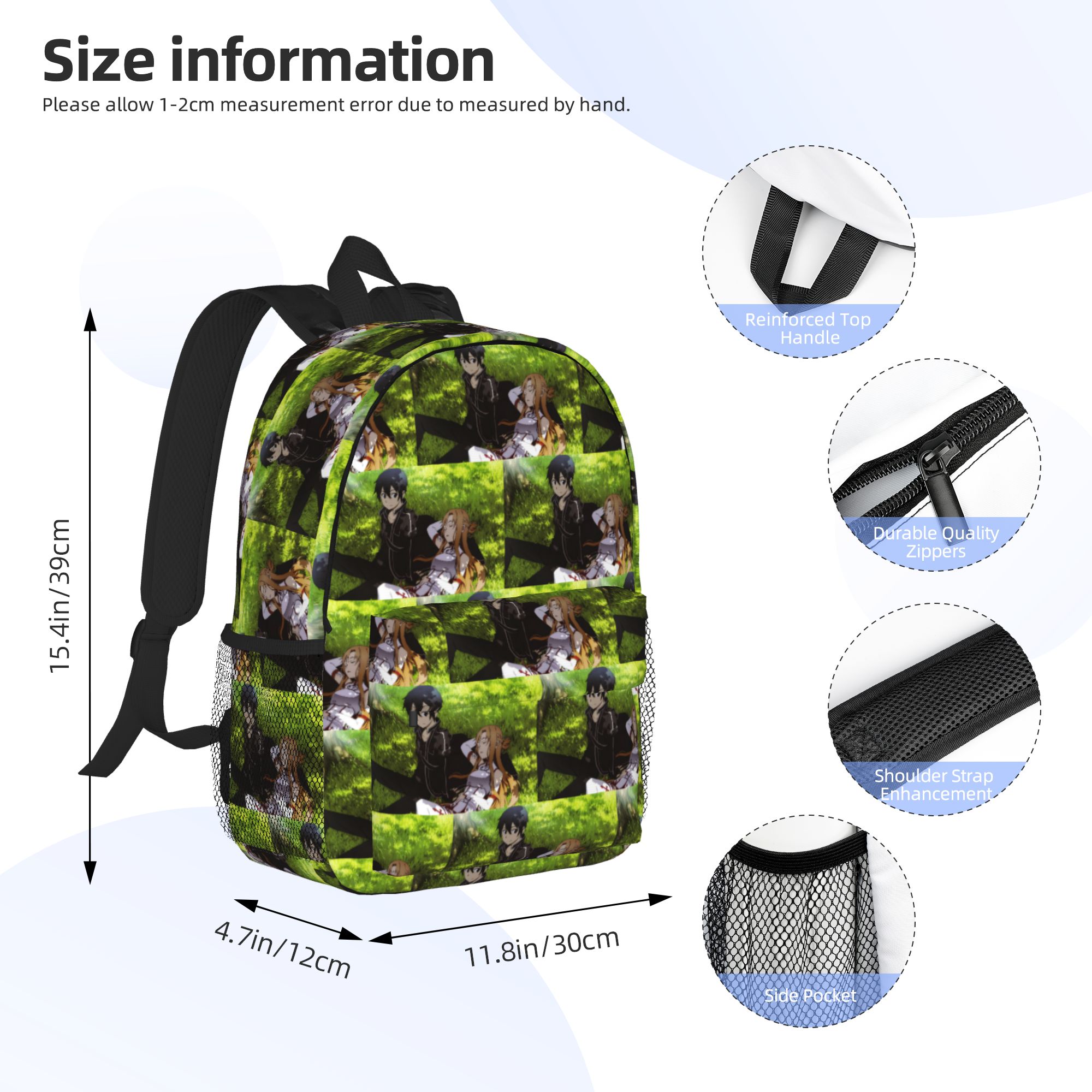 Mochila de Anime Sword Art Onl - Women'S Bag Online reseña y precio