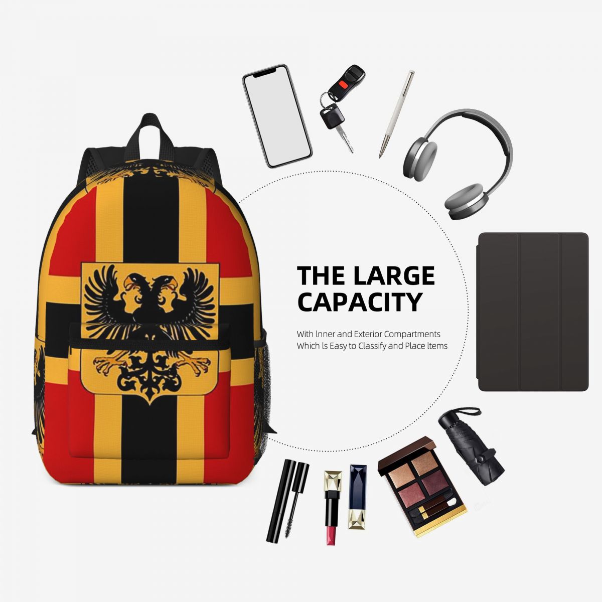 Mochila con bandera del Imperi - Women Bags Germany reseña y precio