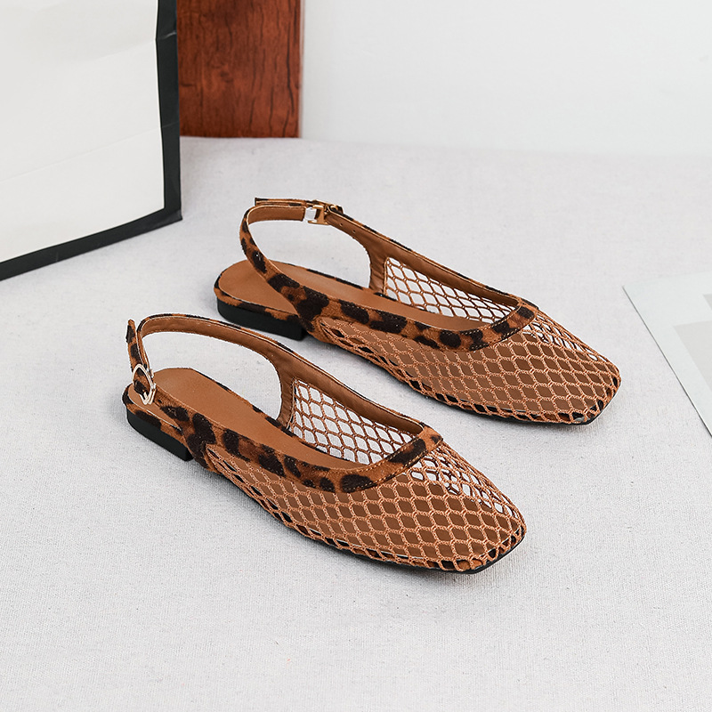 Sandalias de malla con punta c - Women Bags Casual reseña y precio