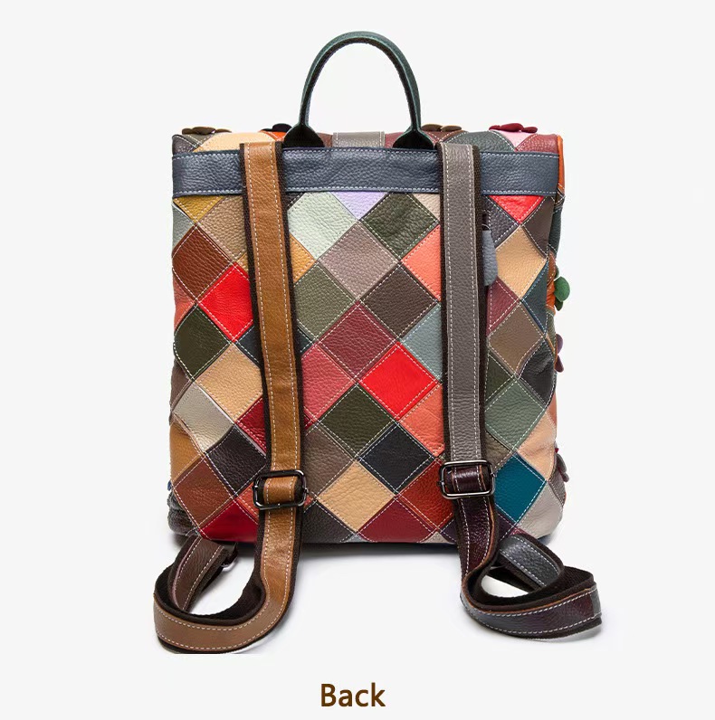 Mochila Vintage de Cuero Genui - Women Bags Casual reseña y precio