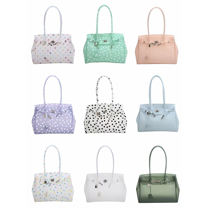 Bolso de mano de PVC transpare - Jelly Bag Clear Pvc reseña y precio