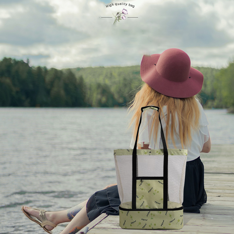 Bolso transparente de malla de - Women Bags Low Price reseña y precio
