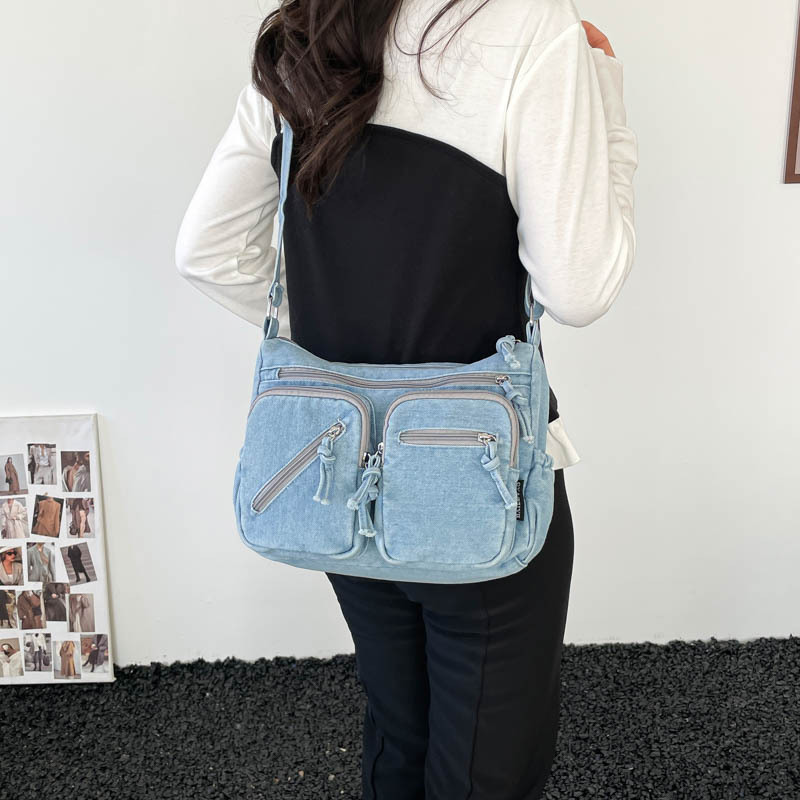 Bolso de hombro de mezclilla a - Women'S Kipling Bags reseña y precio