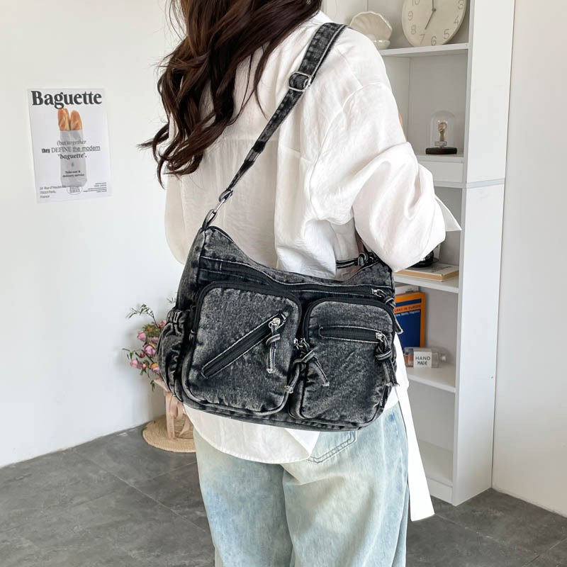 Bolso de hombro de mezclilla a - Women'S Kipling Bags reseña y precio