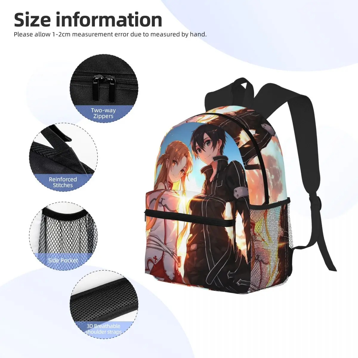 Asuna SAO - Mochila escolar co - Women'S Bag Online reseña y precio