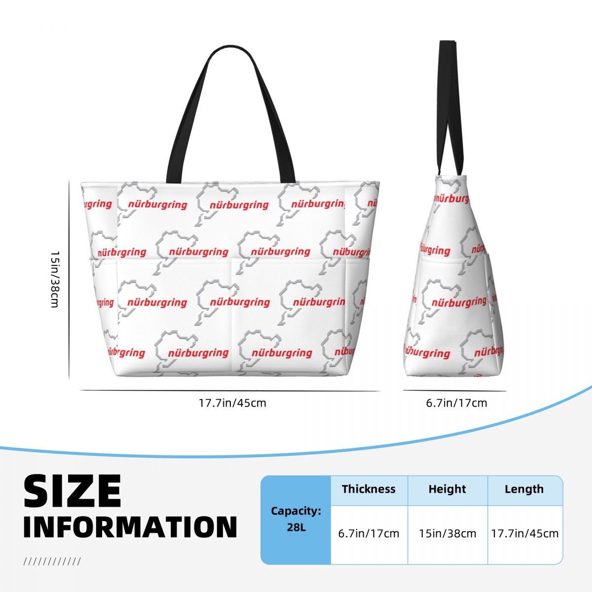 Race Track Alemania Nurburgrin - Women Bags Germany reseña y precio