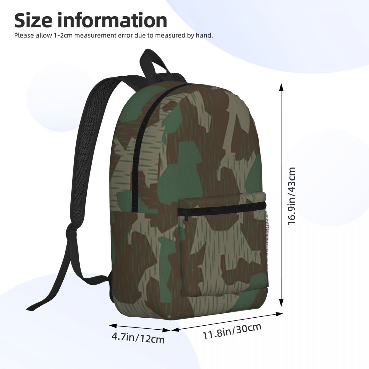 Mochila de camuflaje Splittert - Women Bags Germany reseña y precio
