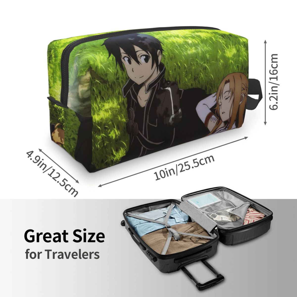 Bolsa de Maquillaje de Anime S - Women'S Bag Online reseña y precio