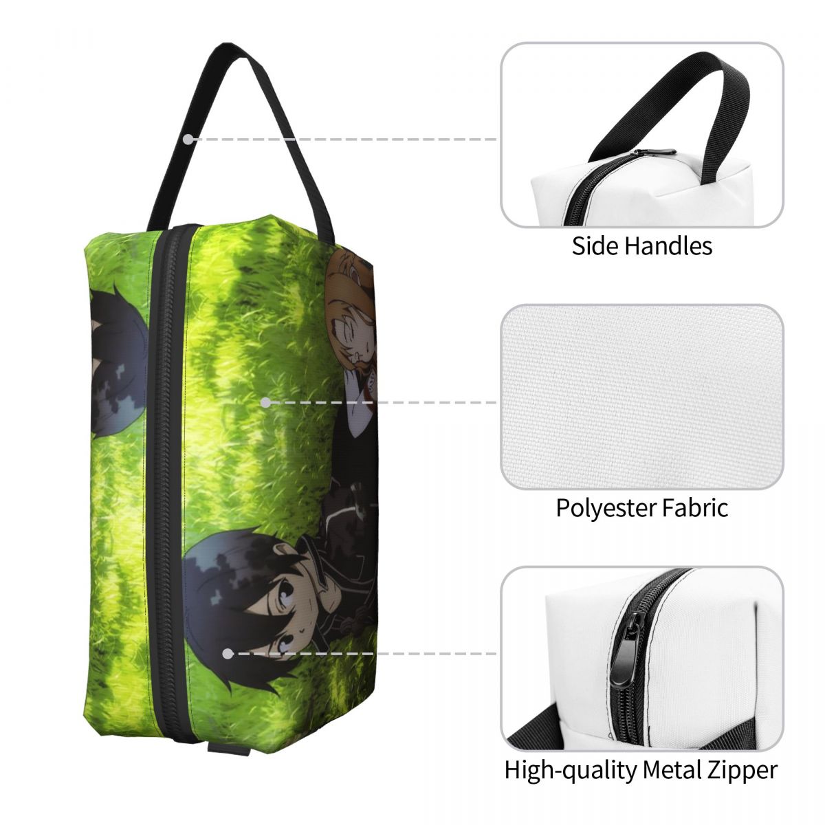 Bolsa de Maquillaje de Anime S - Women'S Bag Online reseña y precio