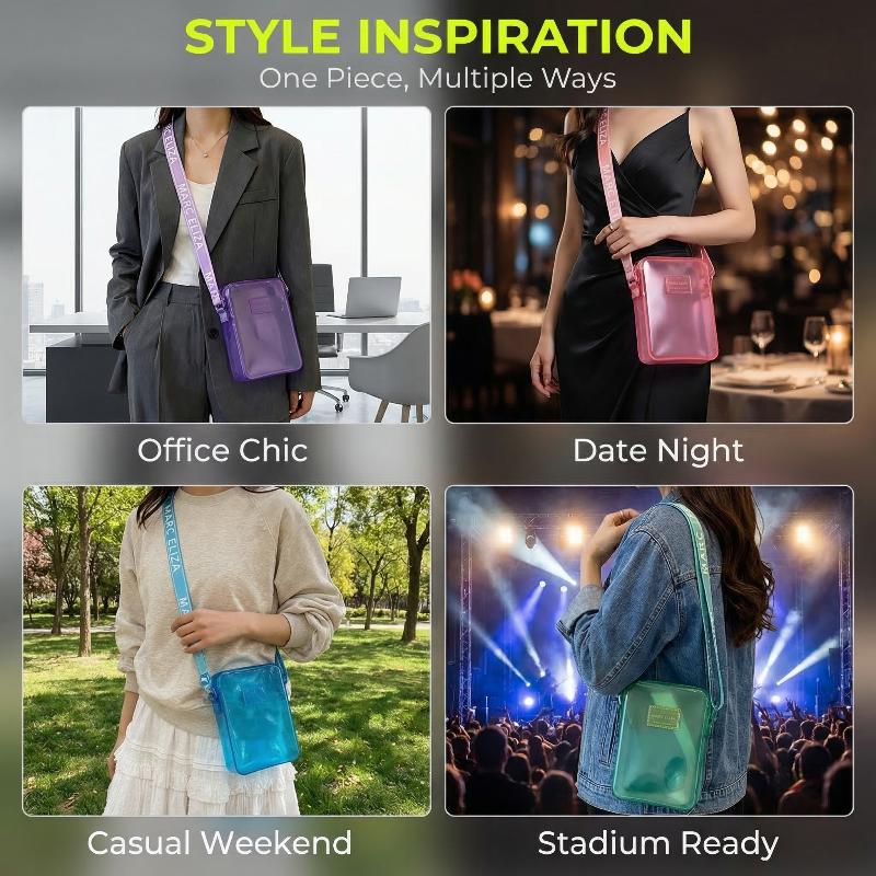 Bolso bandolera de PVC a la mo - Women'S Bags Handbags reseña y precio