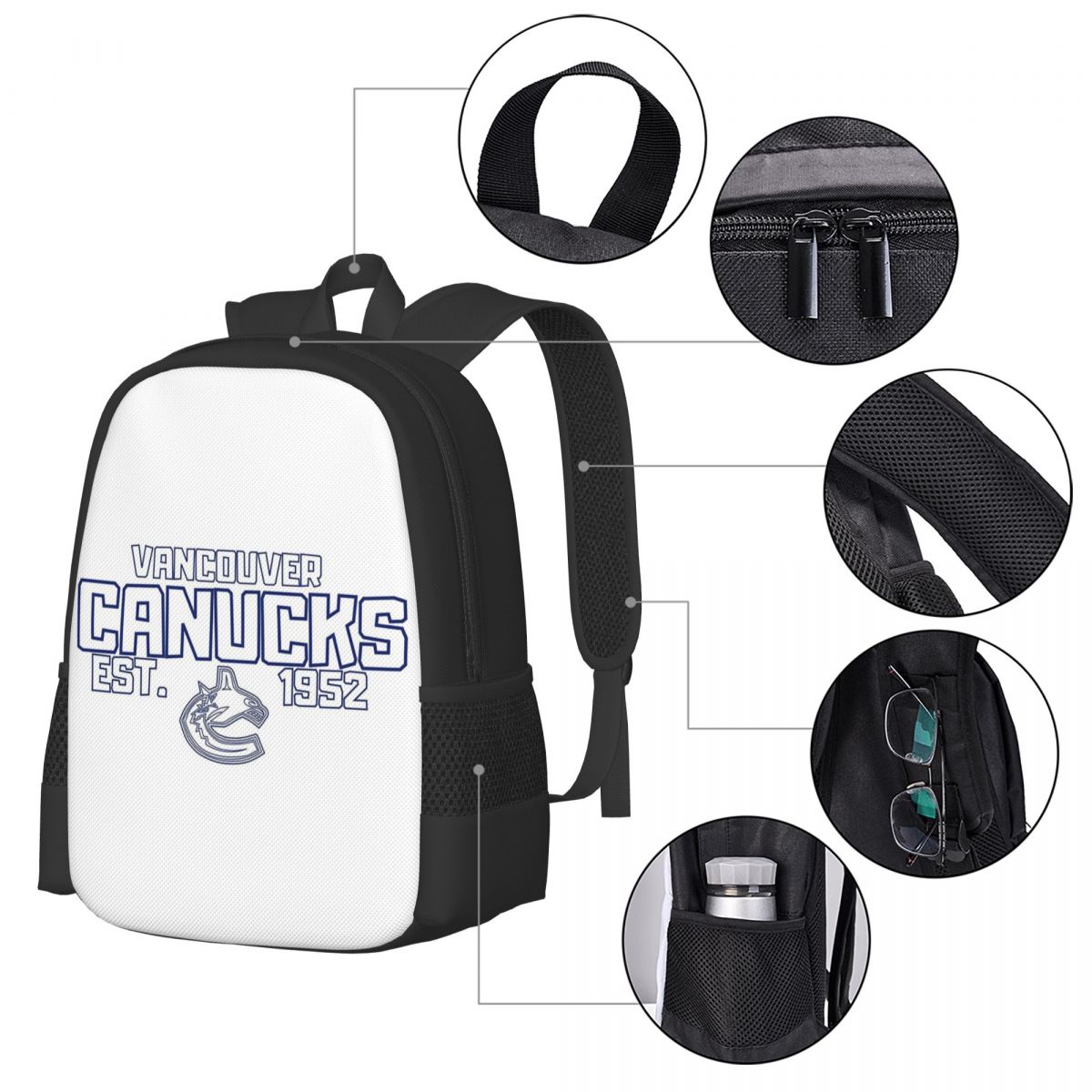Mochila Vancouver Canucks Hock - Women Bags Canada Sale reseña y precio
