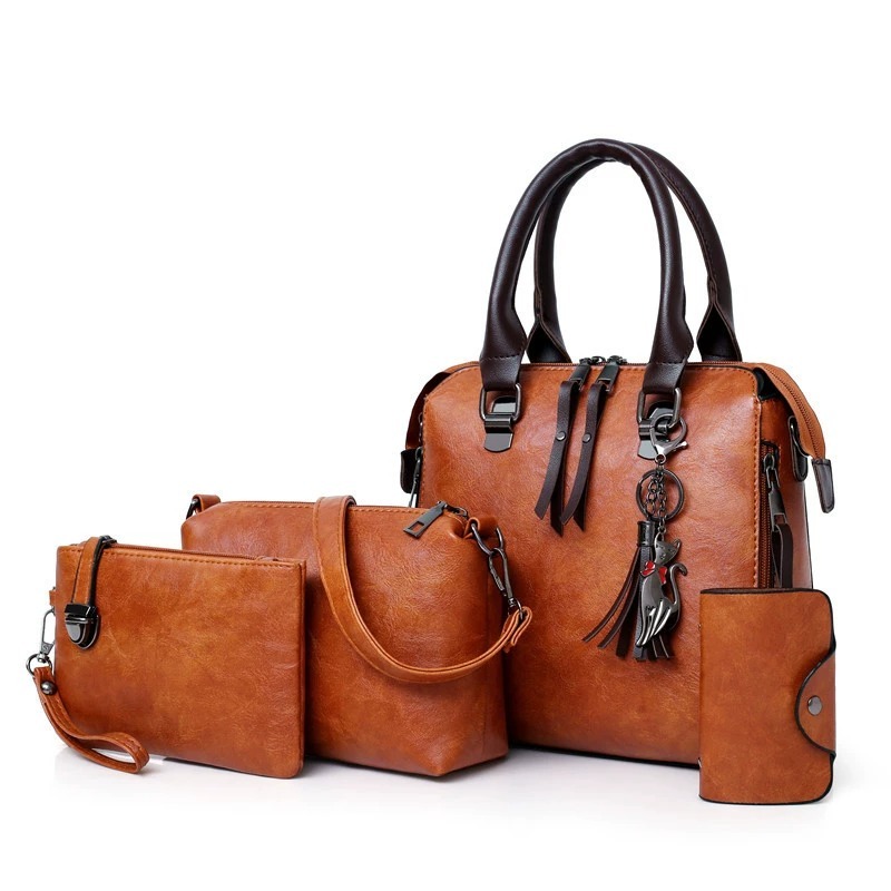 Juego de 4 Bolsos de Color Sól - Women'S Bags Handbags reseña y precio