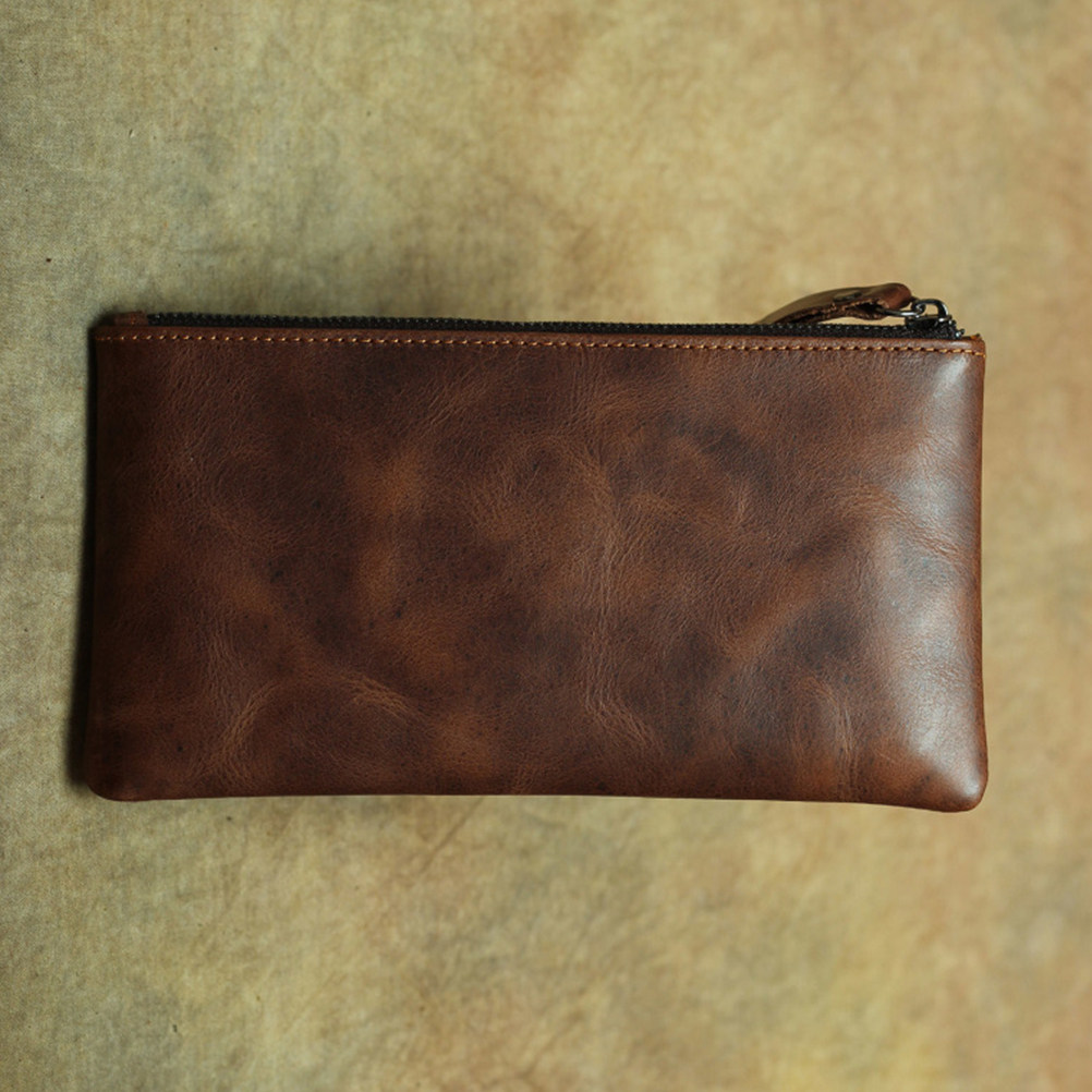 Cartera Larga de Cuero Genuino - Women Bags Casual reseña y precio