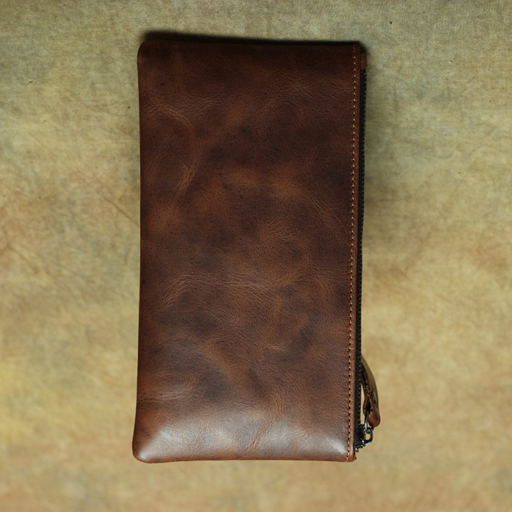 Cartera Larga de Cuero Genuino - Women Bags Casual reseña y precio